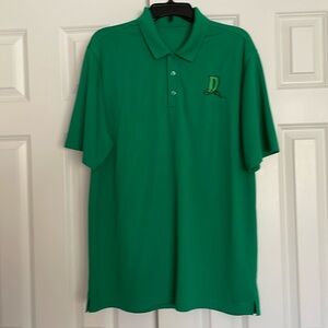 Dayton Dragons polyester polo shirt w/embroidered Dragons symbol Men’s size XL